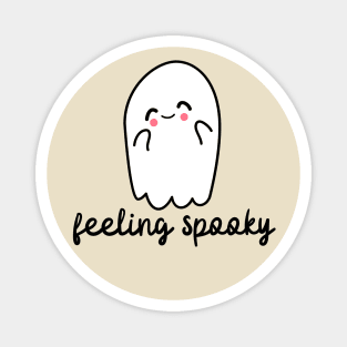 Feeling Spooky Cute Ghost Halloween Party Costume Magnet